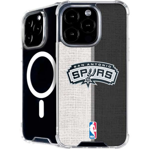 NBA San Antonio Spurs Canvas iPhone 16 Pro MagSafe Case